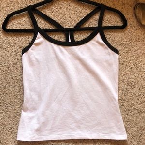 White Crop Top